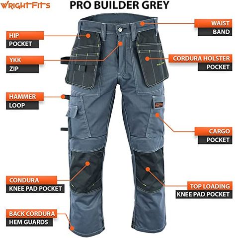 Combat Cargo Pants, Construction Pants, Wearing Outfits, Work Trousers Mens, Jean Designs, Construction Outfit, Mens Tactical Pants, Tactical Wear, Combat Trousers