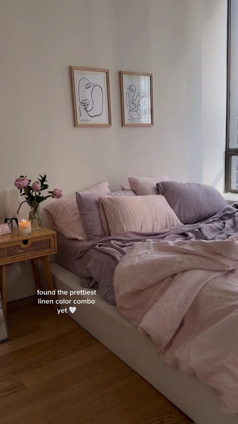 Soft Girl Bedroom Aesthetic, Clean Girl Bedroom Aesthetic, Clean Girl Bedroom, Girl Bedroom Aesthetic, Vanilla Girl Room, Yellow Kitchen Cabinets, Cozy Reading Chair, Bed Threads, Cute Bedroom