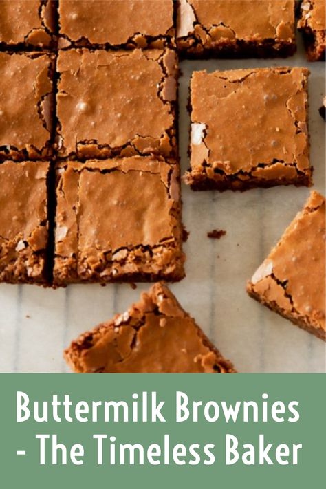 Buttermilk Brownies Recipes, Buttermilk Dessert Recipes, Recipes Using Buttermilk, Buttermilk Brownies, Buttermilk Recipe, Milk Chocolate Brownies, Buttermilk Recipes, Vermicelli Noodles, Glass Noodles