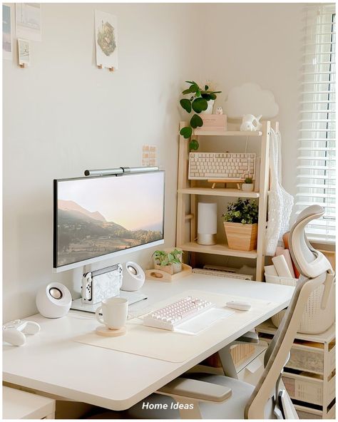 Imac desk setup