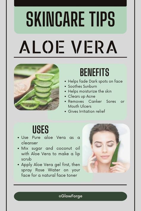 Aloe Vera And Lemon For Face, What Does Aloe Vera Do To Your Face, Raw Aloe Vera Uses, Aloe Vera For Skin Skincare, Aloe Vera On Face, Toner Homemade, Best Face Toner, Aloe Vera Skincare, Aloe Vera Gel For Face