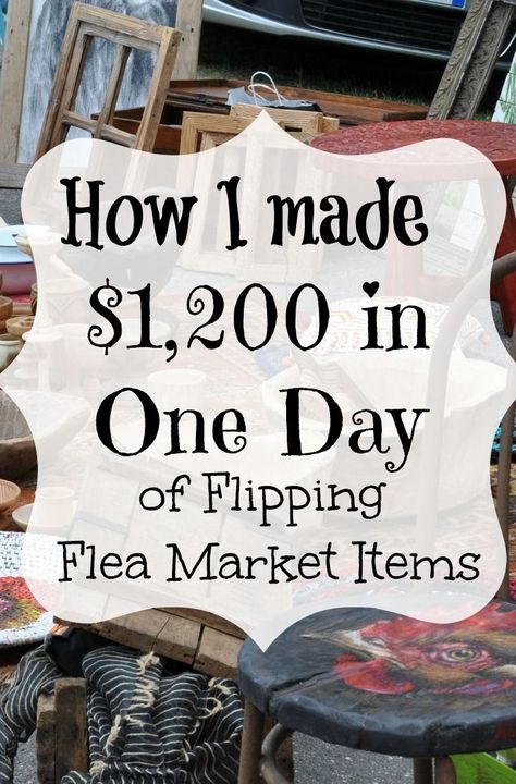 I love days like these almost as much as going to the flea market, thrift stores, and auctions. What To Make And Sell, Things To Make And Sell, Thrift Store Flips, Thrift Store Shopping, Flea Market Flip, Thrift Store Crafts, Water Table, Diy Water, Flea Market Finds