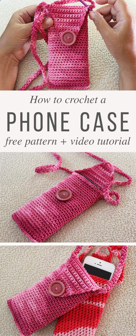 Crochet Phone Case Pattern Free, Phone Case Crochet, Crochet Phone Case, Crochet Phone Cover, Crochet Phone Cases, Crochet Mobile, Crochet Case, Crocheting Projects, Confection Au Crochet