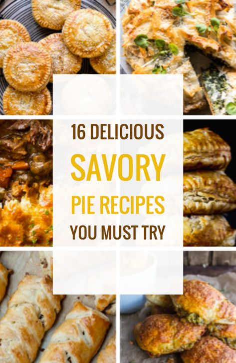 16 Delicious Savory Pies You Must Make | Parade: Entertainment, Recipes, Health, Life, Holidays Savory Pie Recipes, Hand Pies Savory, Savory Pies Recipes, Hand Pie Recipes, Top Chicken Recipes, Savory Pies, Healthy Casseroles, Puff Pastry Recipes, Savory Pie