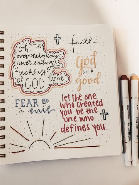 Bible Bullet Journaling, Doodling Drawings, Journaling Ideas For Beginners, Bible Journaling Ideas, Journal Bible Quotes, Bible Journal Notebooks, Inspire Bible, Bible Drawing, Journaling Tips