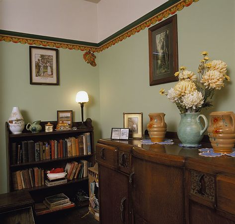 1940's House Dining room | Flickr.  A lovely recreation of a 1930s British domestic interior. 1940s Dining Room, 1940 House, 1940s Furniture, 1940s Home Decor, 1940s Interior, 1940s Decor, 1940s Home, House Dining Room, Retro Interior