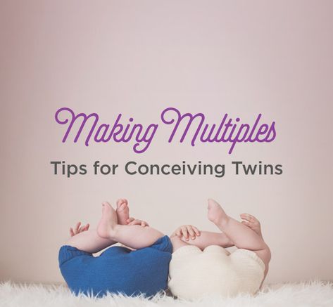 Giving birth to multiples is more common today than ever. Here’s a look at factors that influence why a couple might have twins. Conceiving Twins, Conceive Twins, Cozy Baby Nursery, Twins Tips, Conception Tips, How To Conceive Twins, Getting Pregnant With Twins, How To Conceive, Multiples Baby