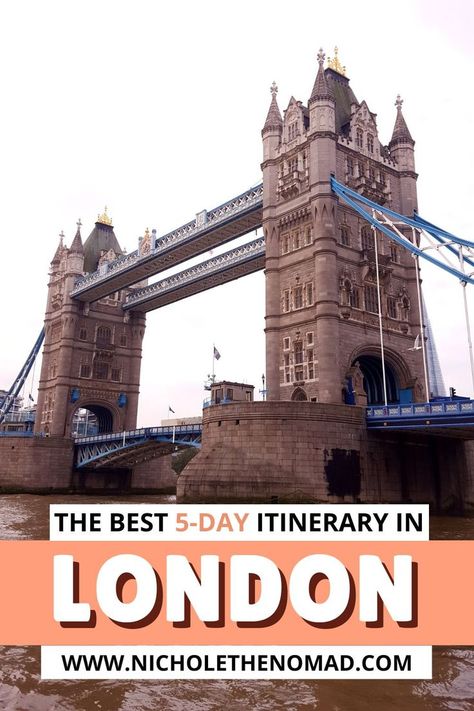 The best 5-day London itinerary! London is one of the most beautiful cities in the UK with 607 square miles of incredible historic buildings, architecture, tours, and food. Even though you could spend a long time exploring everything London offers, you can see many must-see attractions in 5 days. This guide has everything you need to know about creating the perfect 5-day London itinerary, with must-see attractions! Scotland Travel Guide, London Itinerary, Hiking Photography, United Kingdom Travel, Adventure Guide, Scotland Highlands, Beautiful Cities, Things To Do In London, Hiking Tips