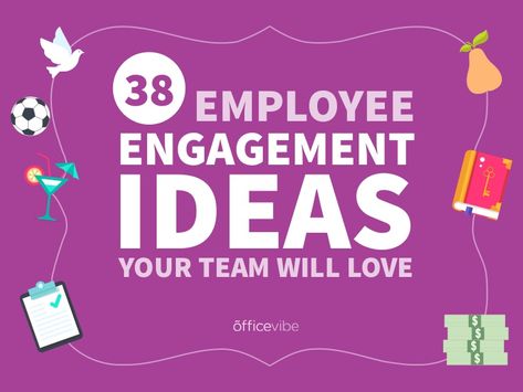 Team building is an important part of making employees happy. Here are 38 employee engagement ideas you can use right away with your team. Read more on Office… Initiation Ideas, Employee Engagement Board, Employee Engagement Ideas, Office Team Building Activities, Office Team Building, Employee Engagement Activities, Staff Engagement, Virtual Team Building, Engagement Games