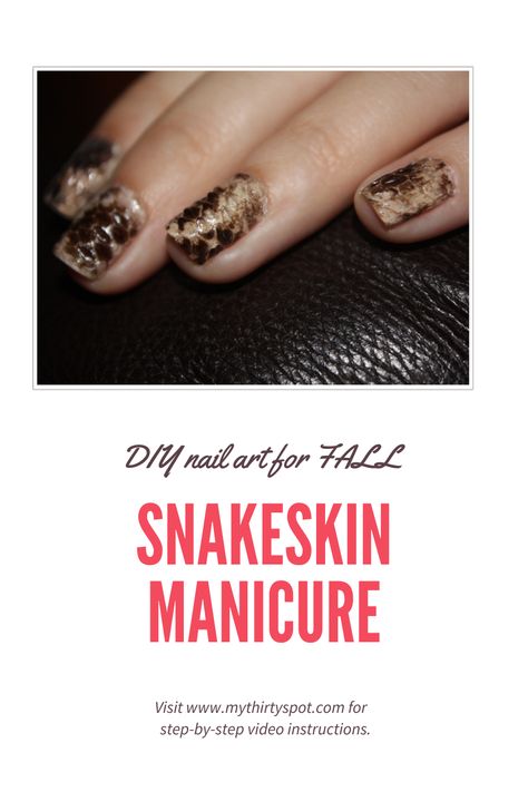 Experience the exotic allure of a real snakeskin manicure. Our expert nail artists create unique, textured nail designs for a bold and trendy look. Try our luxurious snakeskin nail art today! #SnakeskinManicure #ExoticNailArt #TrendyNails Nail Color Acrylic, Snakeskin Nails, Exotic Nail Designs, Mani And Pedi, Acrylic Nails Long, Nail Types, Art Nail Art, Nail Effects, Natural Makeup Tutorial