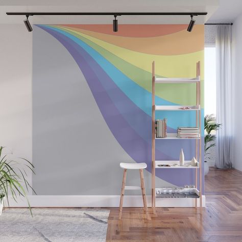 Rainbow wall hanging