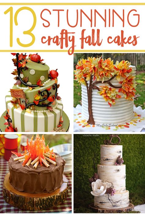 Fall Cakes Easy Decorating, Harvest Cake Decorating, Fall Wedding Shower Cake Ideas, Fall Birthday Cakes Men, Fall Anniversary Cake, Fall Cake Decorating Ideas Simple, Fall Cake Designs Easy, Fall Cake Ideas Decorating, Easy Fall Cake Decorating Ideas