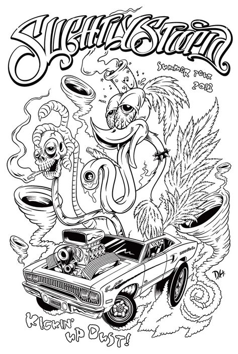 Trap Coloring Pages, Funky Coloring Pages, Coloring Book Pages Aesthetic, Weird Coloring Pages, Cool Coloring Pages For Grown Ups, Trippy Coloring Pages, Coloring Pages For Adults Unique, High Coloring Pages, Race Car Coloring Pages