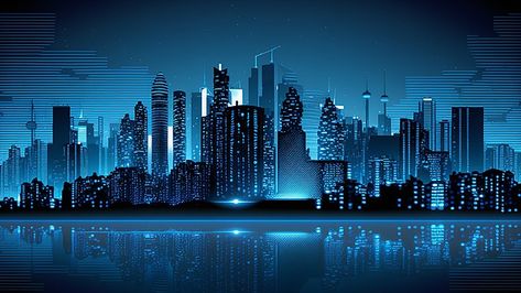 High Rise Buildings, Background City, Building Silhouette, Building Background, Building Images, Building Illustration, City Silhouette, Night Background, City Background