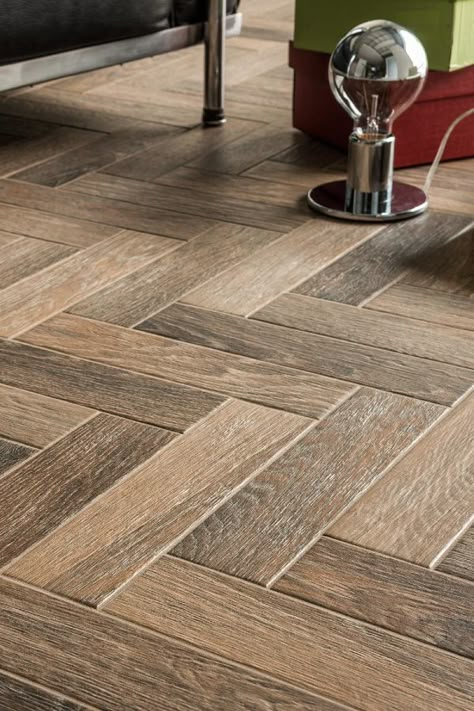 Ceramic Wood Tile Floor, Wood Tile Floor, Wood Effect Floor Tiles, Wood Floor Design, Herringbone Wood, Wood Tile Floors, Wooden Tile, Wood Effect Tiles, Wood Parquet