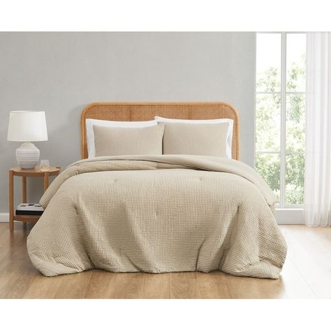 Waffle Knit Comforter, Waffle Knit Bedding, Waffle Comforter, Elegant Comforter Sets, Solid Bed, Twin Comforter Sets, Elegant Bedding, Twin Comforter, Firm Mattress