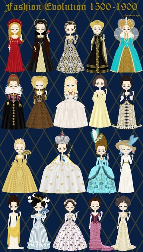 Fashion Evolution 1500-1900 1500 Outfit Women, Tudor Fashion Women Dresses, Historical Figures Dti Outfit, Tudor Outfits, Al Wahab, Tudor Fashion Women, Al Jabar, 1500s Fashion, Fashion Evolution