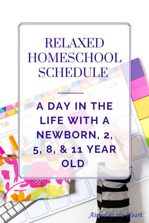 Homeschooling Multiple Ages, Homeschool Daily Schedule, Busy Mom Planner, Life With A Newborn, Mom Time Management, Daily Schedule Kids, Relaxed Homeschooling, Daily Routine Schedule, Mom Routine