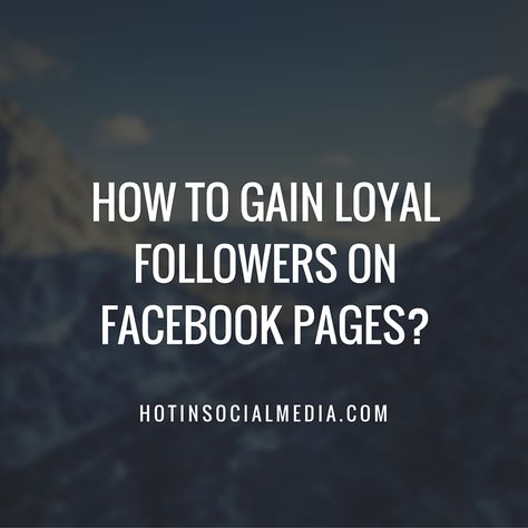 How To Gain Loyal Followers On Facebook Pages? How To Gain Followers On Facebook, Facebook Followers, Facebook Tips, How To Gain, Gain Followers, Brand Loyalty, Business Pages, Business Blog, Social Media Tips