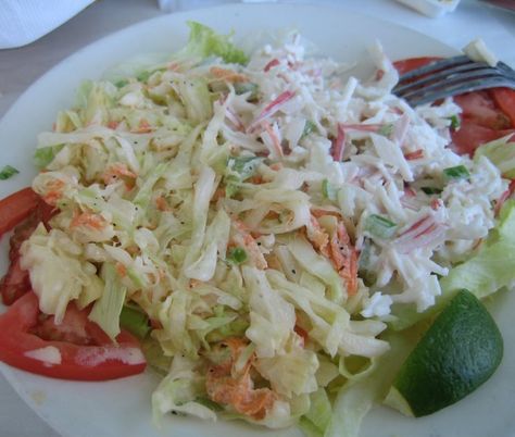 Golden Corral Crab Salad, Golden Corral Crab Salad Recipe, Honey Chipotle Sauce, Seafood Salad Recipe, Recipes Copycat, Golden Corral, Crab Salad Recipe, Sea Food Salad Recipes, Recipes Restaurant