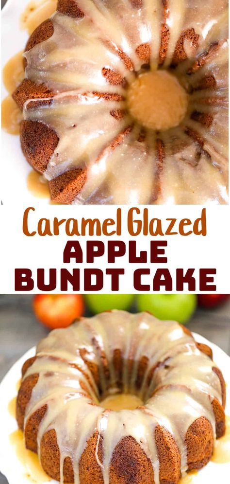 Apple Bundt Cake Recipes From Mix Boxes, Caramel Apple Bundt Cake, Caramel Bundt Cake, Apple Bundt Cake Recipes, Bunt Cake Recipe, Easy Bundt Cake Recipes, Lemon Bundt Cake Recipe, Bundt Recipes, Easy Bundt Cake