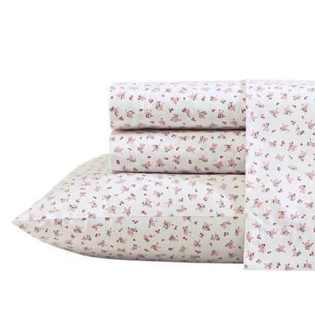 Betsey Johnson Betsey Johnson Printed Cotton Percale Cotton Sheet Sets | Wayfair Percale Sheets, Bedding Basics, Sheet Sets Full, Twin Sheets, Twin Sheet Sets, King Sheet Sets, Cotton Sheet Sets, Sheet Sets Queen, Bed Sheet Sets