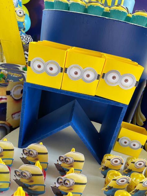 Birthday, Candy, Minions, Candy Bar Minions, Minion Candy, Minion Party, 5th Birthday, Candy Bar, Minion