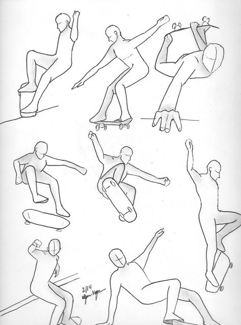 Skateboard Poses Drawing, Skateboard Poses, Back Pose Reference, Aesthetic Skate, Roll Bounce, Pose Study, Ice Roll, Poses Drawing Reference, Twitter Aesthetic