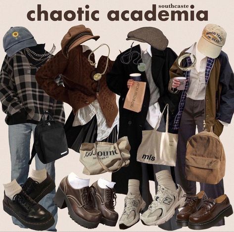 Chaotic Academia Aesthetic Outfit, Chaotic Academia Outfits, Chaotic Academia Aesthetic, Grunge Academia, Academia Aesthetic Outfit, Dark Academia Outfits, Chaotic Academia, Academia Outfits, Academia Style