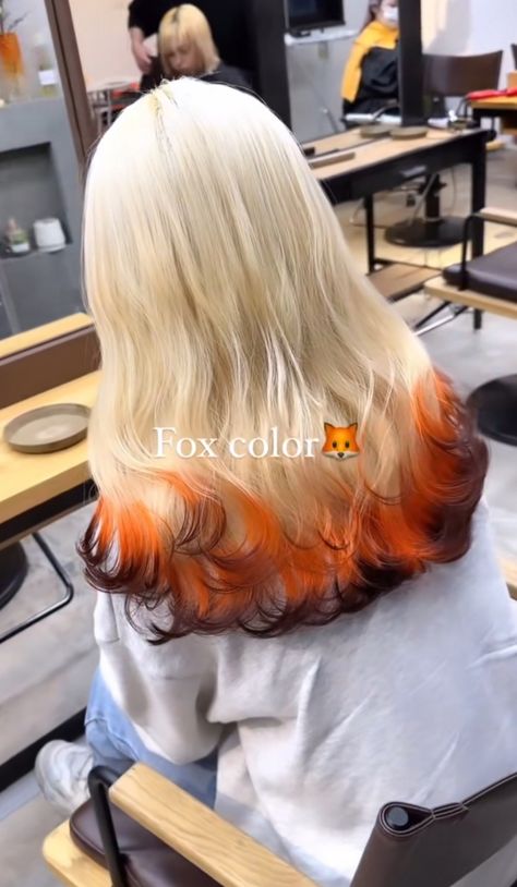 Fox Hair Dye, Hair Dye Videos, Cheveux Oranges, Κούρεμα Bob, Dyed Tips, Dip Dye Hair, Hairstyles 2024, Hair Mistakes, Sleek Bun