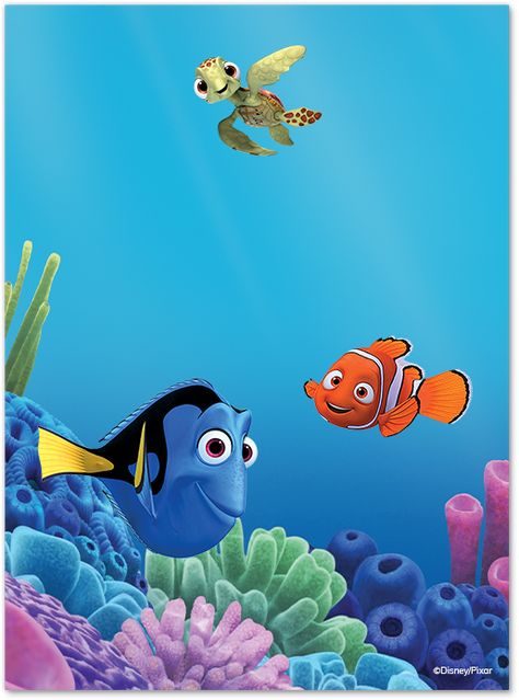 Finding Nemo Invitations Template, Nemo Background, Finding Nemo Aesthetic, Nemo Birthday Invitations, Nemo Invitation, Finding Nemo Wallpaper, Finding Nemo Birthday Party Ideas, Finding Nemo Invitations, Finding Nemo Birthday Invitations