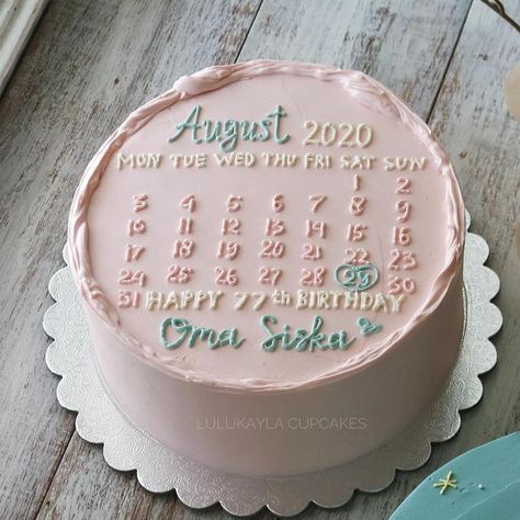 🍰 CAKES 🍰 COOKIES 🍰 CUPCAKES 🍰 on Instagram: “If you made such cake for yourself what date would it stay on it? When is your birthday? 😁 Mine is the 12th of June 🥳 . And can you guys…” When Is Your Birthday, Date Month Year, 12th Birthday Cake, Cake Cute, Date Month, Date Cake, Pastel Cakes, Elegant Birthday Cakes, Simple Cake Designs