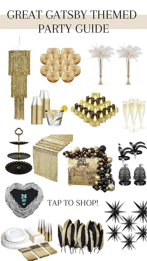 20s Themed 30th Birthday, 30th Birthday Roaring 20s Theme, 40th Birthday Gatsby Theme, 20s Masquerade Party, Glamorous Theme Party, 50th Birthday Gatsby Theme, 20s Themed Party Decorations, Great Gatsby Birthday Party Decorations, Great Gatsby Party Decorations Birthdays