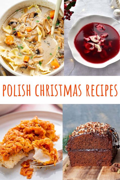 Dive into the festive world of Polish Christmas with our collection of authentic Polish Christmas recipes. From tasty pierogi to flavorful barszcz soup and delicious desserts and cookies, get to know the traditional dishes that make Polish Christmas celebrations special and delicious! Best Pierogi Dough Recipe, Pierogi Dough Recipe, Easy Polish Recipes, Polish Food Traditional, Pierogi Dough, Herring Recipes, Polish Dumplings, Christmas Soup, Poland Food