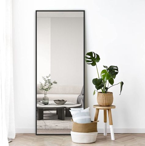 Mirror Bedroom Decor, Apartment Decoration, Full Body Mirror, Body Mirror, Length Mirror, Bedroom Mirror, Full Length Mirror, Framed Mirror Wall, Mirror Designs