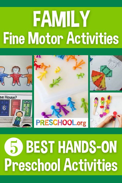 Community Helper Gross Motor Activities, Family Theme Preschool, Preschool Families Unit, Preschool Families Activities, Family Crafts Preschool, Preschool Community Helpers Theme, Preschool Family Theme, All About Me Preschool Theme, Fire Safety Preschool