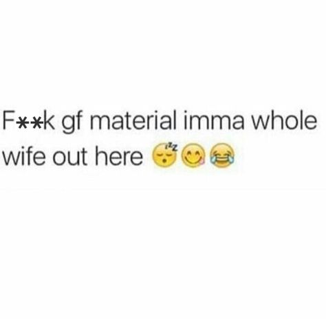 THIS!! You have to let guys know you’re wifey material and you‘ll find men who are up to those standards! Girlfriends nowadays are playing the roles of wives anyways, just without the wife benefits Wifey Material, Bae Quotes, Talking Quotes, Sassy Quotes, Queen Quotes, Real Talk Quotes, Real Quotes, Fact Quotes, Real Talk