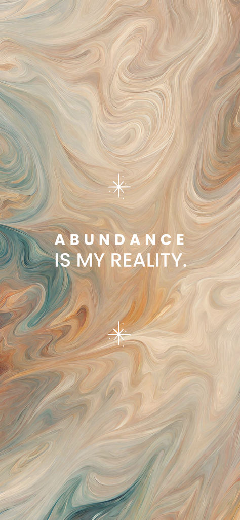 Abundance is my reality