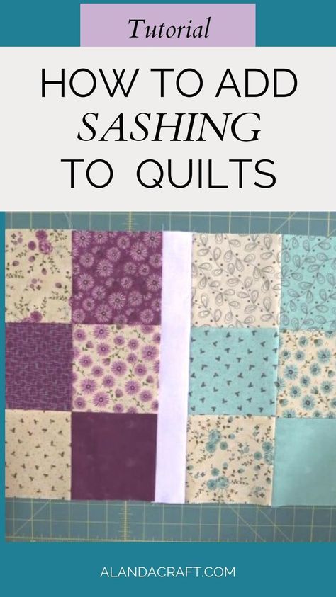 How To Sew Quilt Blocks Together, How To Sash A Quilt, How To Add Sashing To A Quilt, Sashing Ideas For Quilts Simple, Quilt Blocks With Sashing, Creative Quilt Sashing, Adding Sashing To Quilt Blocks, Filler Quilt Blocks, How To Put Quilt Blocks Together