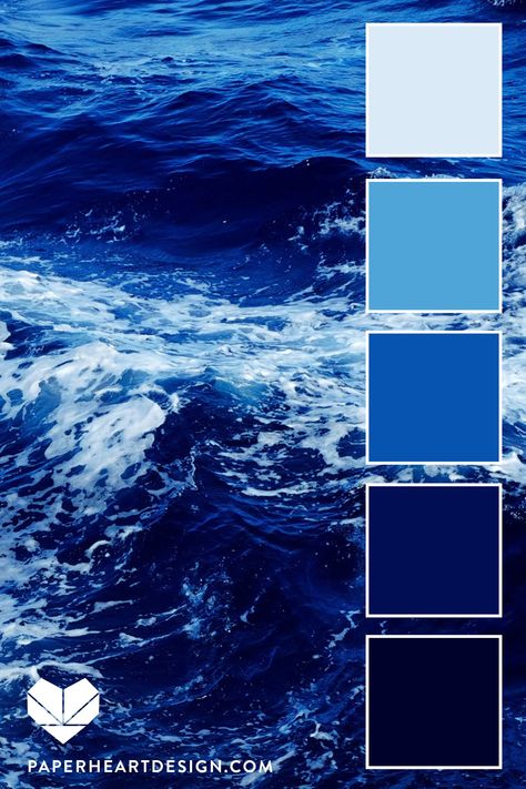 Aesthetic Blue Color Pallete, Blue Pallet, Blue Color Pallet, Ocean Color Palette, Blue Pallets, Color Schemes Colour Palettes, Sea Colour, Blue Palette, Ocean Colors