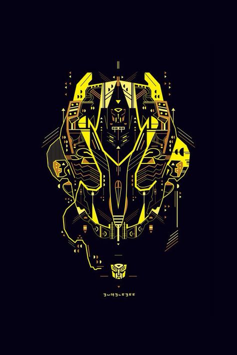 Bumble Bee Transformers Poster, Bumblebee Transformers, Iphone 5 Wallpaper, Transformers Autobots, Transformers Bumblebee, Transformers Optimus, Transformers Movie, Transformers Artwork, Geek Art