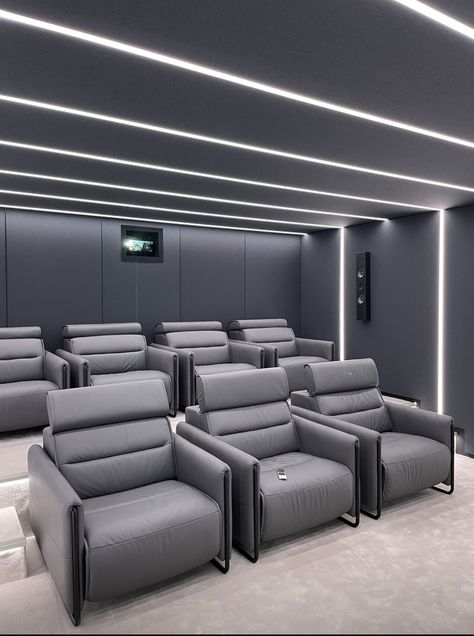 Home Theater Screen Wall Design, House Theater, Home Theater Screens, Theatre Seating, Theatre Ideas, Theater Rooms, Home Theater Room Design, Theater Room Design, Media Room Design