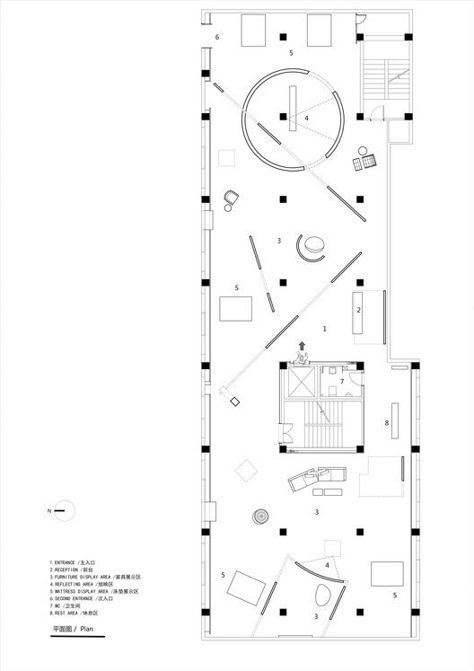 Gallery of Dreams-Chasing Life & Art Showroom / AD ARCHITECTURE - 2 Plan Concept Architecture, Art Showroom, Art Galleries Architecture, Exhibition Plan, Museum Plan, Museum Interior, Museum Exhibition Design, Art Galleries Design, Art Plan