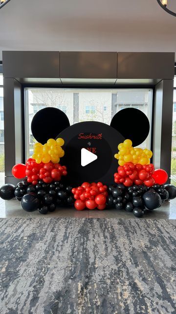 Diy Mickey Mouse Decorations, Mickey Themed Birthday, Mickey Mouse Photo Booth, Mickey Mouse Party Ideas, Mickey Mouse Centerpieces, Mickey Mouse Decorations, Mickey Mouse Theme, Mickey Mouse Parties, Mickey Mouse Birthday Party