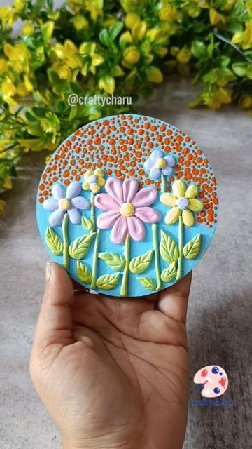 Mosaic Art Diy, I Name, Epoxy Clay, Clay Crafts For Kids, Clay Wall Art, Diy Wall Art Decor, Clay Diy Projects, Clay Crafts Air Dry, Art And Craft Videos