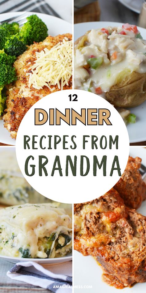 Dinner Ideas For Grandparents, Dinner For Mother In Law, Classic Family Dinner Recipes, Lazy Comfort Food, Grandmas Favorite Recipes, Hearty Dinners Comfort Foods, Comfort Food Ideas Dinners, Family Supper Recipes, Welcome Home Recipes