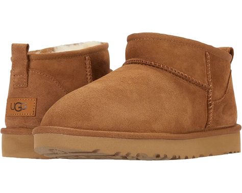 Uggs Chestnut, Ultra Mini Ugg, Ultra Mini Uggs, Cute Uggs, Ugg Ultra Mini, Dr Shoes, Mode Zara, Preppy Shoes, Ugg Classic Ultra Mini