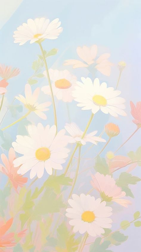 May Wallpaper Iphone Backgrounds, Pretty Flowers Wallpaper, Daisy Wallpaper Aesthetic, Cute Daisy Wallpaper, Ipad Wallpaper Daisy, Daisy Flower Aesthetic, Daisy Aesthetic, Phone Wallpaper Daisies, Daisy Flower Background