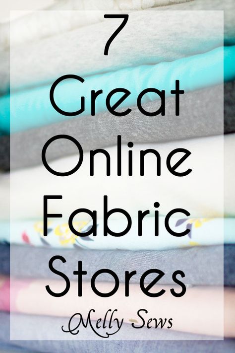 Online Fabric Stores, Melly Sews, Fabric Stores, Buy Fabric Online, Sew Ins, Beginner Sewing Projects Easy, Sewing Fabrics, What To Buy, Online Fabric