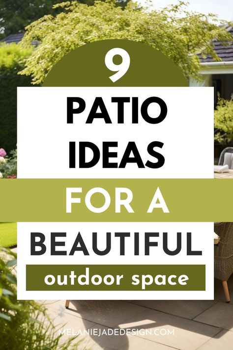 Revamp your outdoor living with '9 Patio Ideas: How to Create a Beautiful Outdoor Space That Works for Your Family'. Explore creative and functional designs to make the most of your patio, whether for relaxation or family activities. Perfect for homeowners seeking inspiration! #PatioDesign #OutdoorLiving #FamilyHome Patio Garden Ideas Layout, Dream Patio Outdoor Living Spaces, Small Outdoor Sitting Area, Paved Patio Garden Ideas, Patio Designs And Ideas Layout, Sicily House, Outdoor Eating Spaces, Garden Patios, Small Yard Landscaping